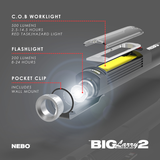 BIG Larry 2™ - Muti-functional Magnetic Torch / LED Light