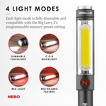 BIG Larry 2™ - Muti-functional Magnetic Torch / LED Light